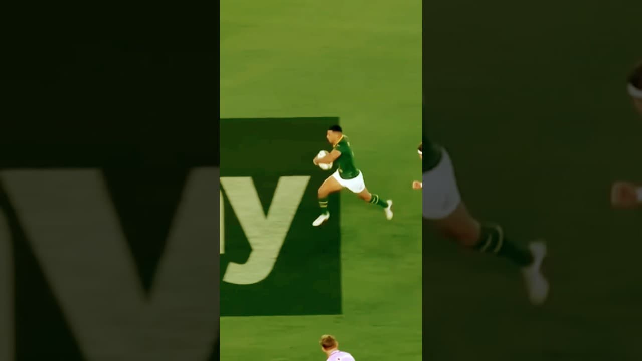 Embrose scores for Springboks!